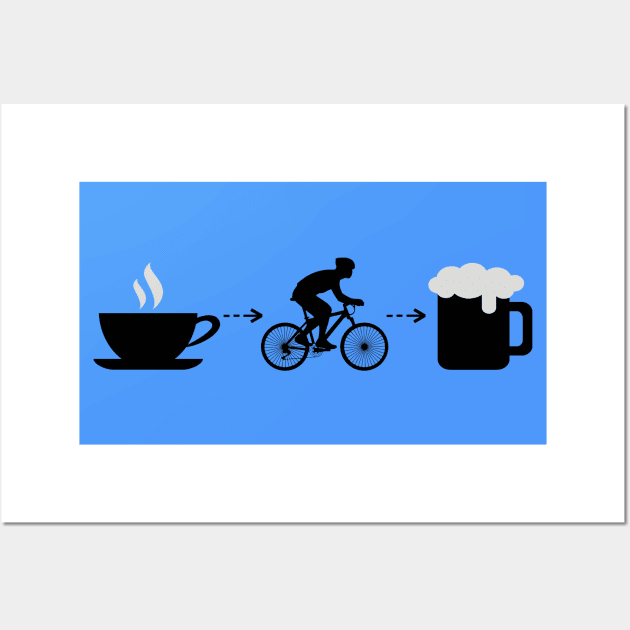 Things To Do List - Keep Cycling Wall Art by Owl Canvas